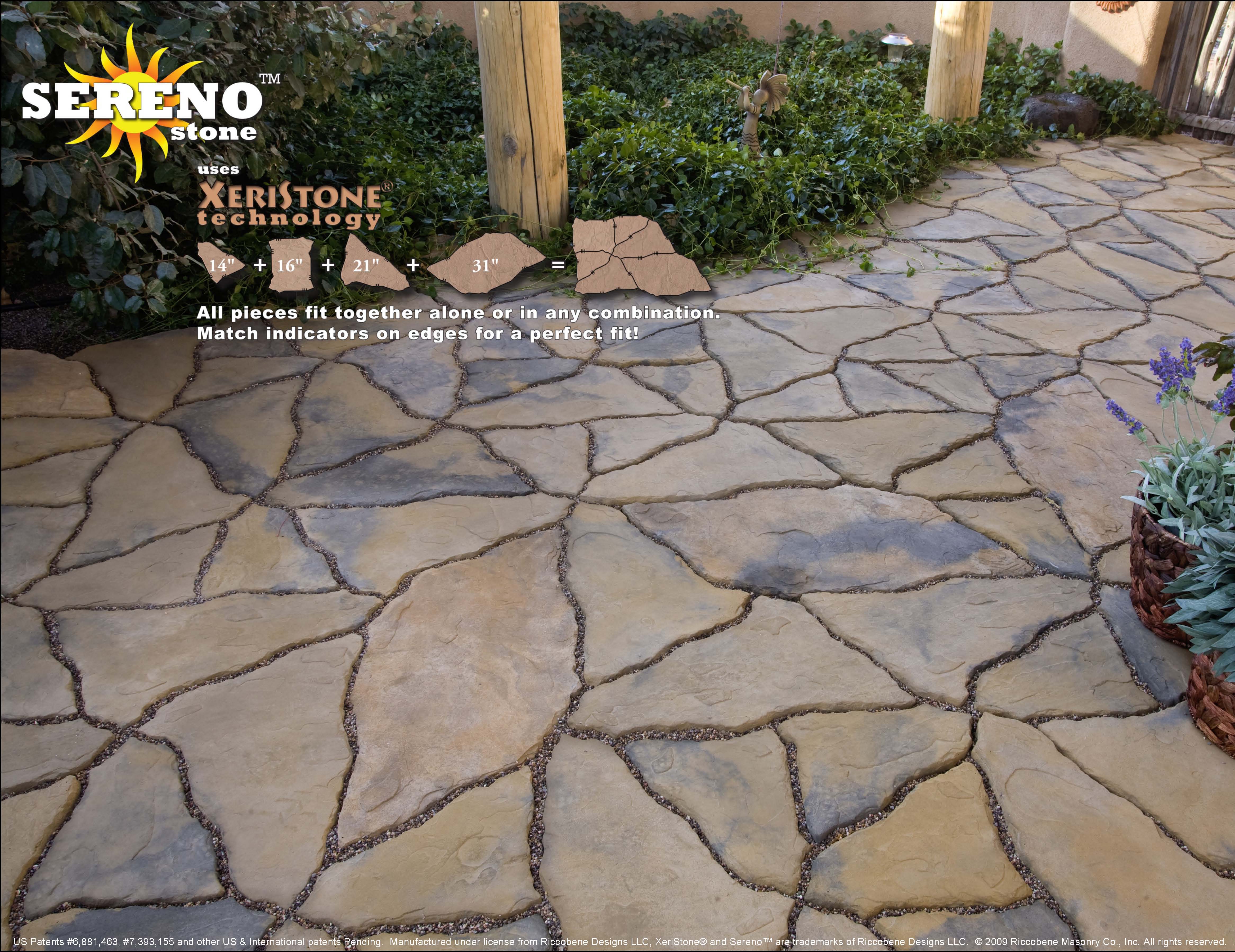 Sereno Irregular Shaped Pavers